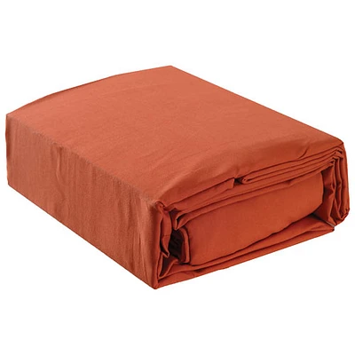 Ensemble de draps 100 % microfibre de Gouchee Design - 3 pièces - Lit simple - Masala