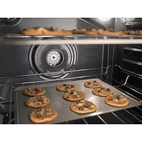 Whirlpool 30" 6.4 Cu. Ft. True Convection Electric Range (YWFE745H0FS) - Black-on-Stainless