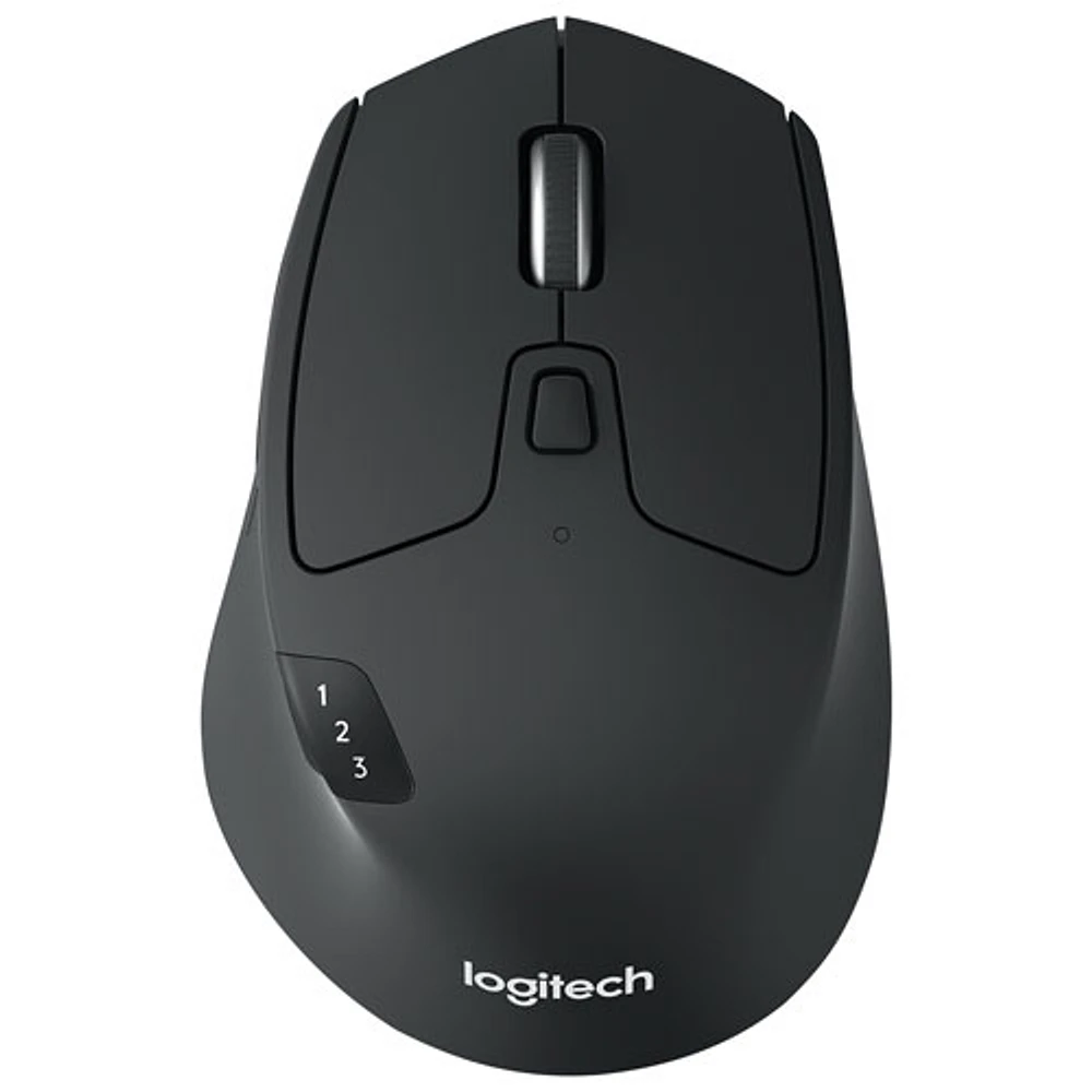 Logitech M720 Triathlon Wireless Optical Mouse - Black