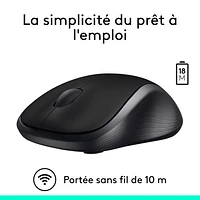 Logitech M310 Wireless Optical Mouse - Black