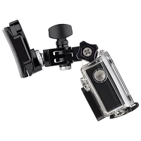 Fixation frontale et latérale pour casque GoPro