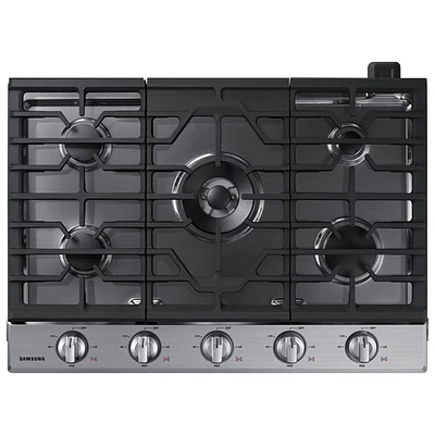 Samsung 30" 5-Burner Gas Cooktop (NA30N6555TS/AA) - Stainless Steel