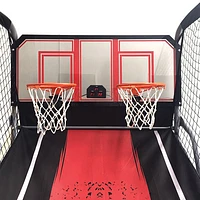 Hathaway Shot Pro Deluxe 81" Electronic Dual Indoor Basketball (BG2246BL)