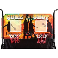 Hathaway Sure Shot 81" Electronic Dual Indoor Basketball (BG2233)