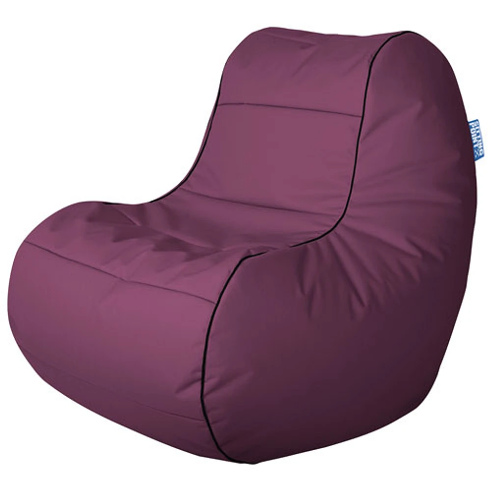 Fauteuil poire contemporain Chillybean Scuba de Sitting Point - Violet