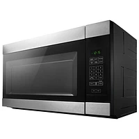 Amana Over-the-Range Microwave - 1.6 Cu. Ft. - Black-on-Stainless