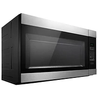 Amana Over-the-Range Microwave - 1.6 Cu. Ft. - Black-on-Stainless