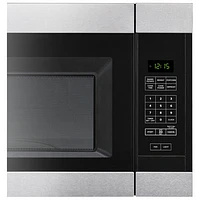 Amana Over-the-Range Microwave - 1.6 Cu. Ft. - Black-on-Stainless
