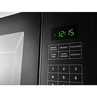Amana Over-the-Range Microwave - 1.6 Cu. Ft. - Black-on-Stainless
