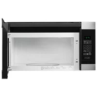 Amana Over-the-Range Microwave - 1.6 Cu. Ft. - Black-on-Stainless