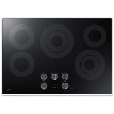 Surface de cuisson électrique lisse 5 éléments 30 po de Samsung (NZ30K6330RS/AA) - BO - Parfait état