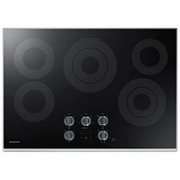 Surface de cuisson électrique lisse 5 éléments 30 po de Samsung (NZ30K6330RS/AA) - BO - Parfait état