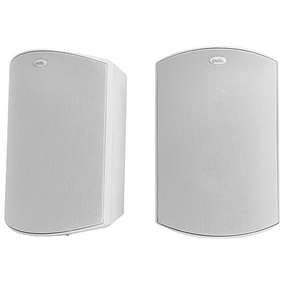 Haut-parleur d'extérieur à 2 voies 100 W 5,25 po Atrium 6 de Polk Audio - Paire - Blanc