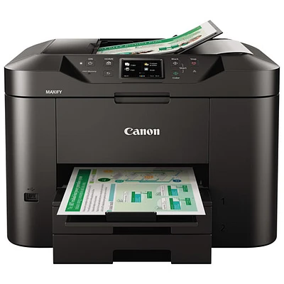 Imprimante à jet d'encre tout-en-un sans fil MAXIFY MB2720 personnelle/professionnelle de Canon