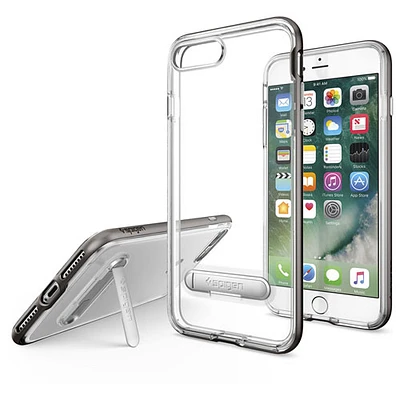 Étui rigide ajusté hybride à cristaux de Spigen pour iPhone 7 Plus - Bronze industriel
