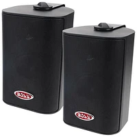 Hp 3 voies intérieurs/extérieurs à l'épreuve des intempéries 200 W MR4.3B Boss Audio - Noir - Deux