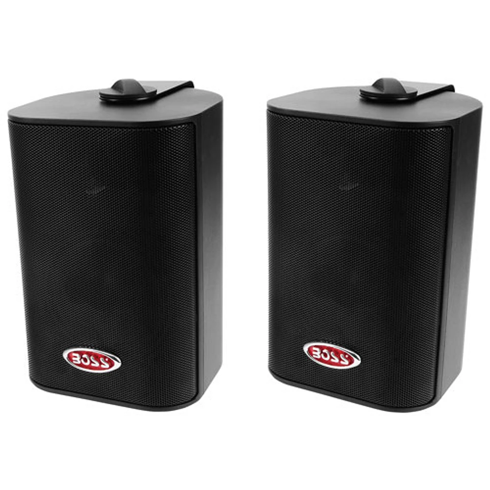 Hp 3 voies intérieurs/extérieurs à l'épreuve des intempéries 200 W MR4.3B Boss Audio - Noir - Deux