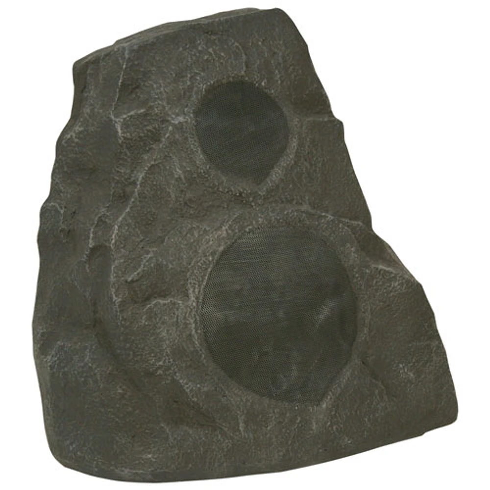 Haut-parleur d'extérieur en forme de roche de 100 W AWR-650-SM de Klipsch - Granite - Une unité