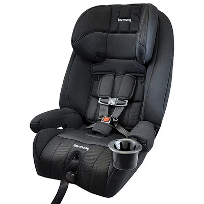 Siège rehausseur à harnais 3-en-1 de luxe Defender 360° de Harmony - Minuit