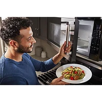 KitchenAid 30" 5.8 Cu. Ft. True Convection 5-Burner Gas Range (KFGG500EBS) - Black Stainless Steel
