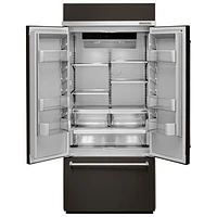 KitchenAid 37" 20.8 Cu. Ft. Built-in French Door Refrigerator (KBFN506EBS) - Black Stainless Steel