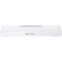 GE 30" Under Cabinet Range Hood (JVX5300DJWWC) - White