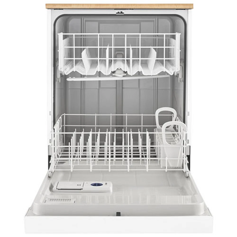 Lave-vaisselle mobile 24 po 64 dB de Whirlpool (WDP370PAHW) - Blanc