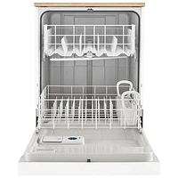 Lave-vaisselle mobile 24 po 64 dB de Whirlpool (WDP370PAHW) - Blanc