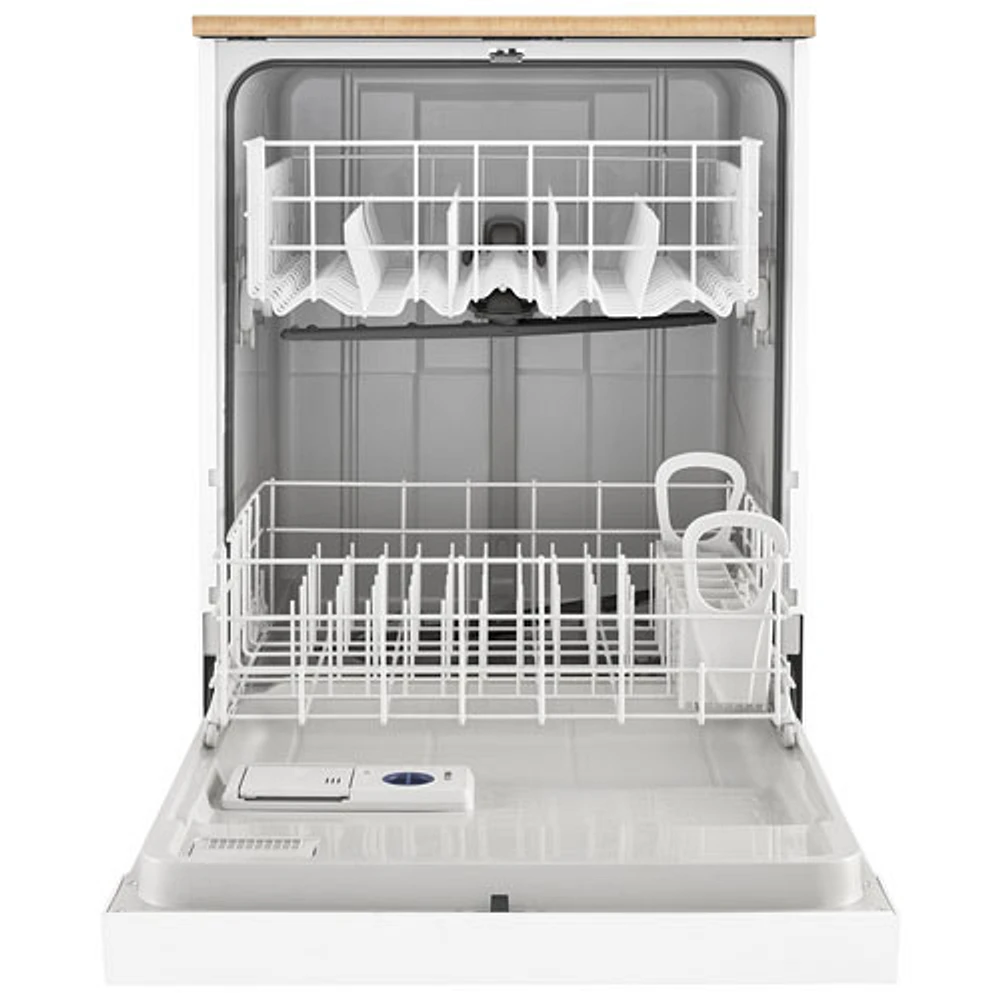 Lave-vaisselle mobile 24 po 64 dB de Whirlpool (WDP370PAHW) - Blanc