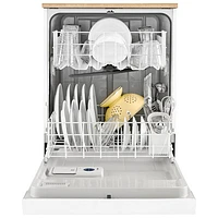 Lave-vaisselle mobile 24 po 64 dB de Whirlpool (WDP370PAHW) - Blanc