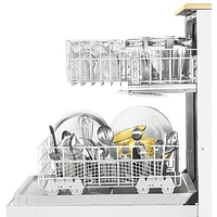 Lave-vaisselle mobile 24 po 64 dB de Whirlpool (WDP370PAHW) - Blanc