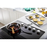 KitchenAid 30" 4-Element Electric Cooktop (KCED600GBL) - Black