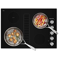KitchenAid 30" 4-Element Electric Cooktop (KCED600GBL) - Black