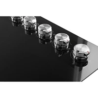 KitchenAid 30" 4-Element Electric Cooktop (KCED600GBL) - Black