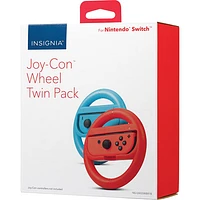 Insignia Nintendo Switch Steering Wheel - 2 Pack - Blue/Red - Only at Best Buy