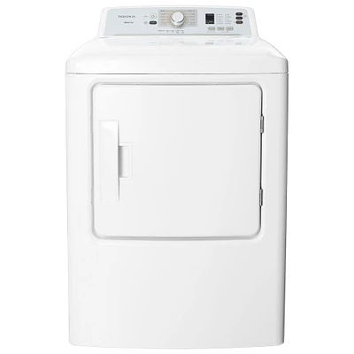 Insignia 6.7 Cu. Ft. Electric Dryer w/ Sensor Dry & Cycle Memory (NS-FDRE67WH8A-C) - White - Only at Best Buy