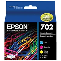 Epson DURABrite Colour Ink (T702120-BCS) - 4 Pack