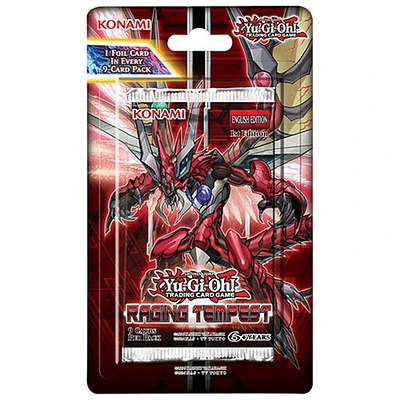Jeu de cartes à collectionner Yu-Gi-Oh : Raging Tempest - Paquet Blister
