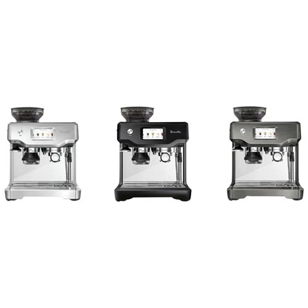 Machine espresso automatique Barista Touch de Breville avec moussoir à lait et moulin à café - Acier inoxydable brossé
