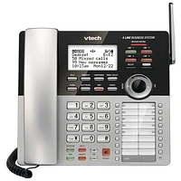 Poste de bureau supplémentaire à fil DECT 6.0 de VTech (CM18245) pour modèle CM18245 - Argenté