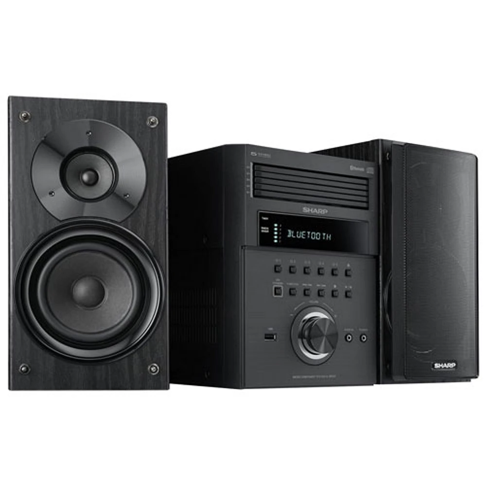 Sharp XL-BH250 5-Disc Micro System with Bluetooth - Only at Best Buy
