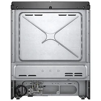 Whirlpool 30" 5.8 Cu. Ft. True Convection 5-Burner Slide-In Gas Range (WEG750H0HV) - Black Stainless