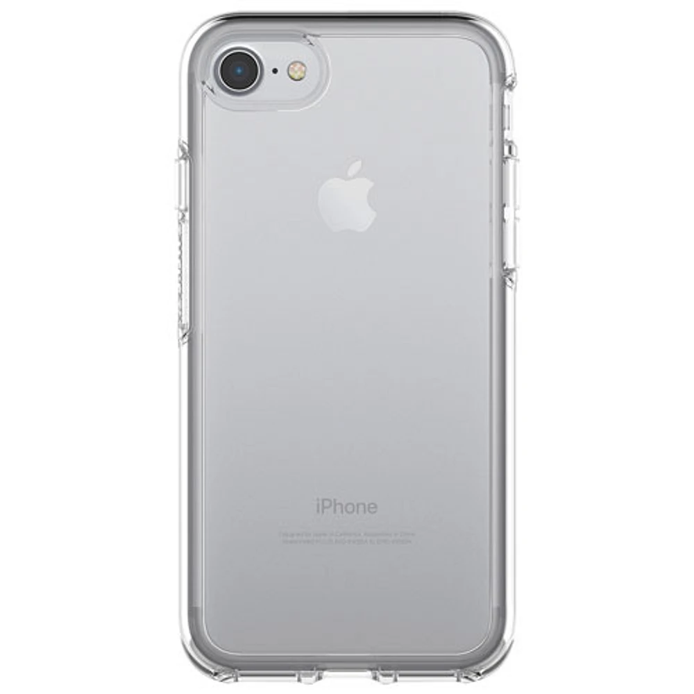 Étui rigide ajusté Symmetry d'OtterBox pour iPhone SE (3e/2e gén.)/8/7 - Transparent