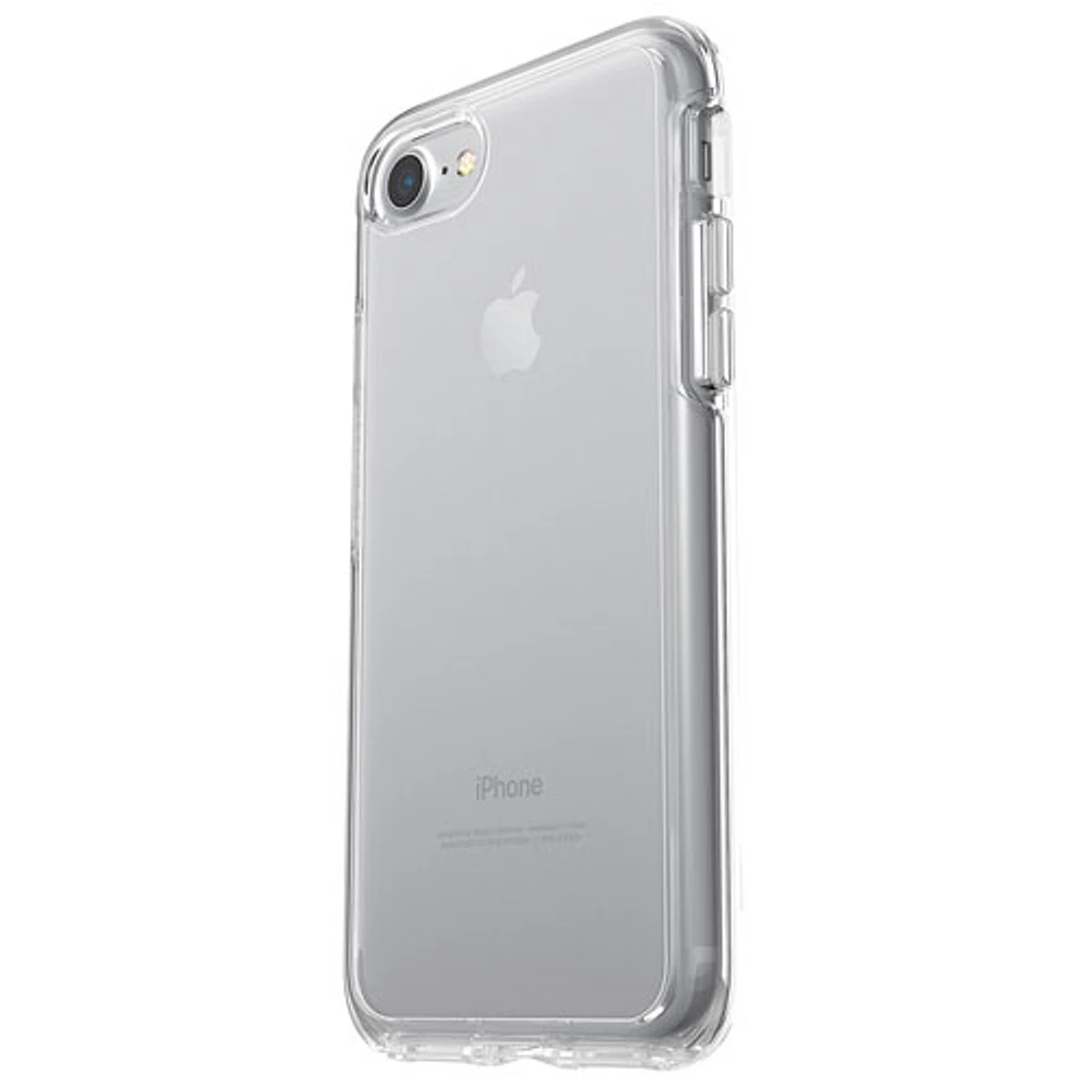 Étui rigide ajusté Symmetry d'OtterBox pour iPhone SE (3e/2e gén.)/8/7 - Transparent