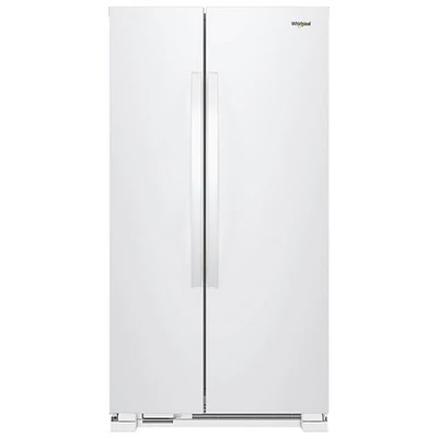 Réfrigérateur côte à côte avec éclairage DEL 24,9 pi³ 36 po de Whirlpool (WRS315SNHW) - Blanc