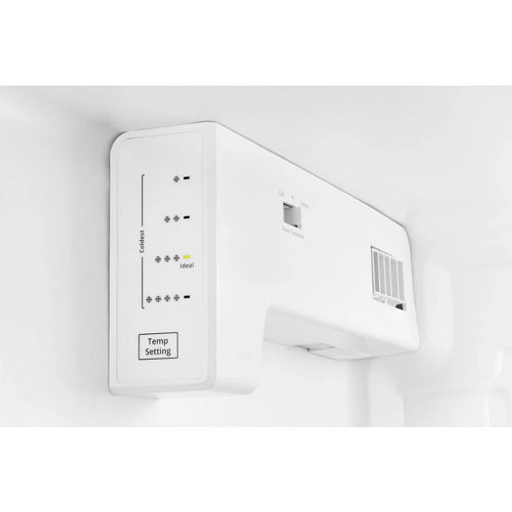 Réfrigérateur côte à côte avec éclairage DEL 24,9 pi³ 36 po de Whirlpool (WRS315SNHW) - Blanc