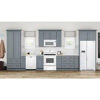 Réfrigérateur côte à côte avec éclairage DEL 24,9 pi³ 36 po de Whirlpool (WRS315SNHW) - Blanc