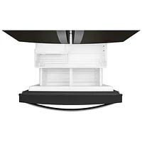 Réfrigérateur deux portes 19,7 pi³ 30 po avec éclairage DEL de Whirlpool (WRF560SMHV) - Inox noir