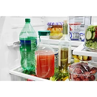 Réfrigérateur deux portes 19,7 pi³ 30 po avec éclairage DEL de Whirlpool (WRF560SMHV) - Inox noir