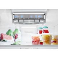 Réfrigérateur deux portes 19,7 pi³ 30 po avec éclairage DEL de Whirlpool (WRF560SMHV) - Inox noir